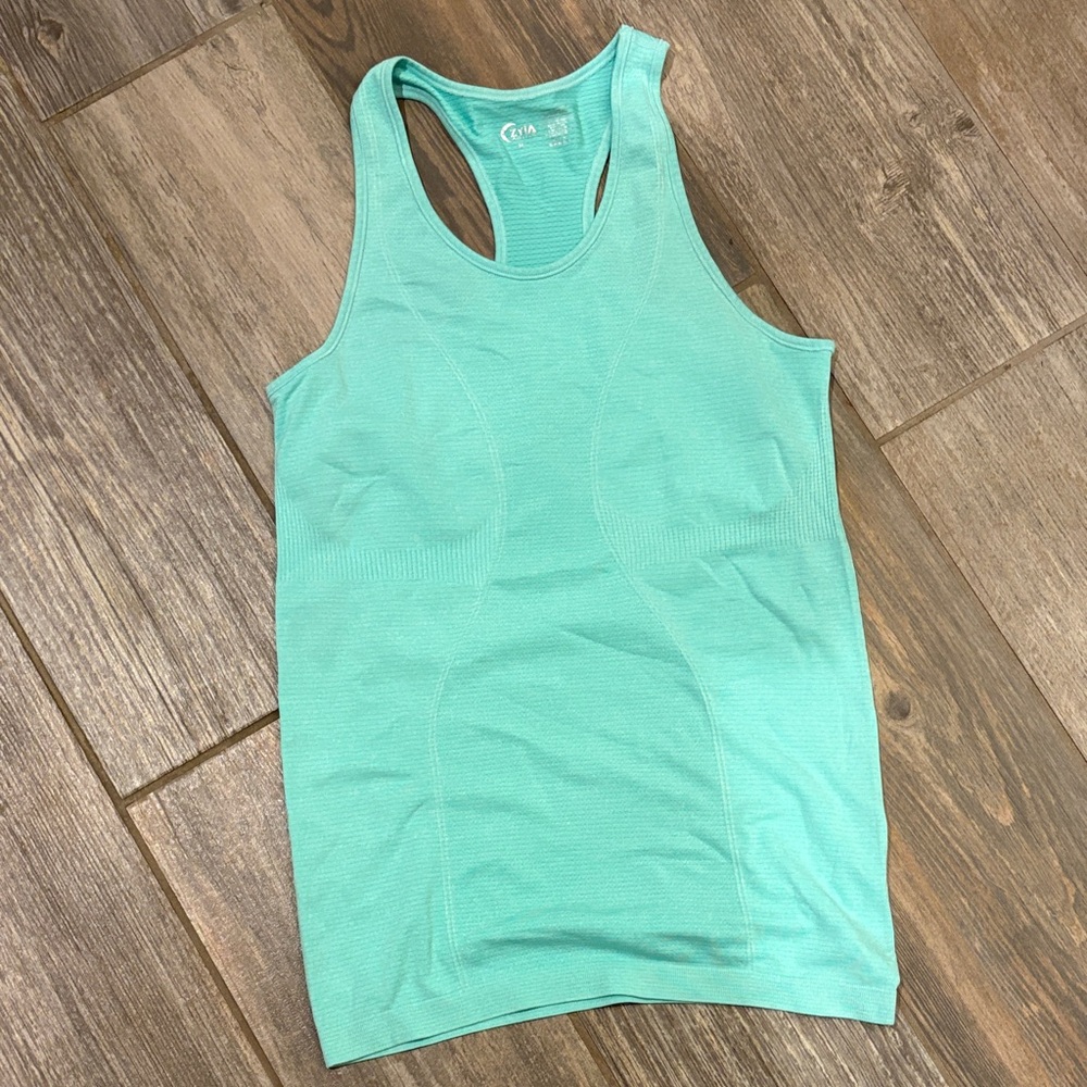 (EUC) Zyia Turquoise Copper Charged Top